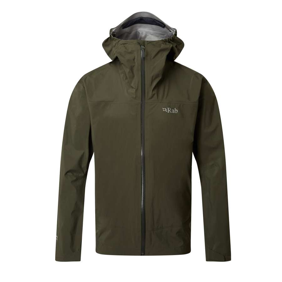 Army - Rab Meridian Jacket - Chaqueta Impermeable Hombre