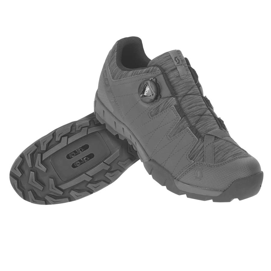 Dk Grey/Blck - Scott Shoe Sport Trail Boa