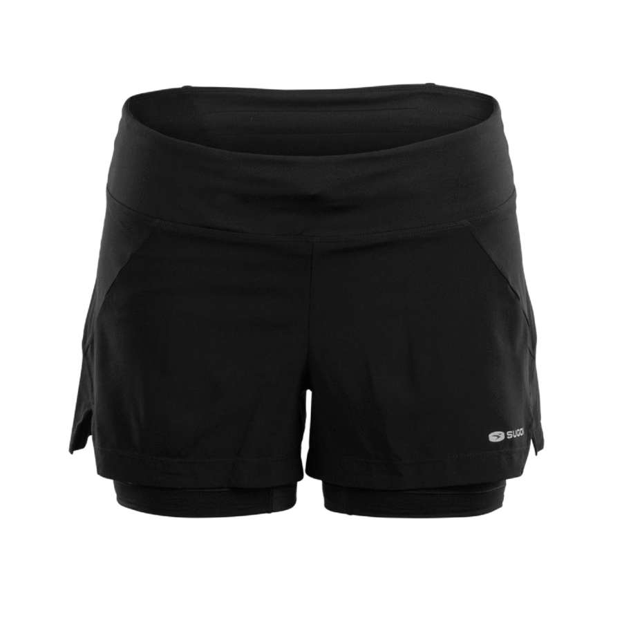 Black - Sugoi Women's Prism 2-In-1 Shorts