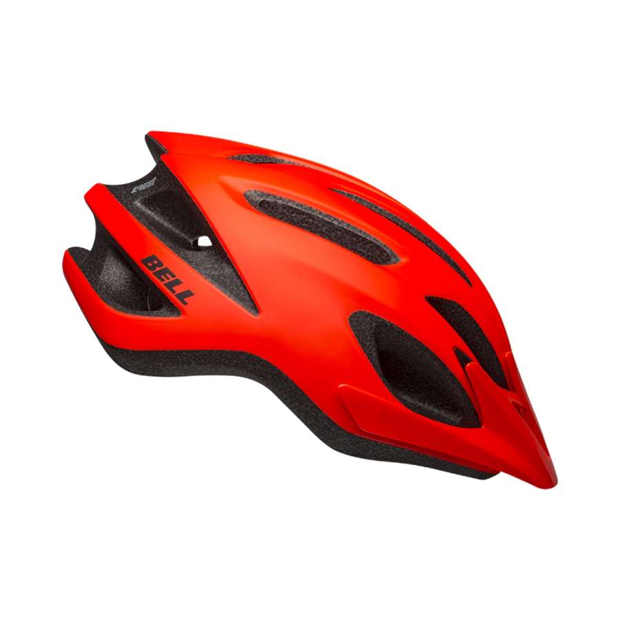 HiViz Orange - Bell Crest Helmet