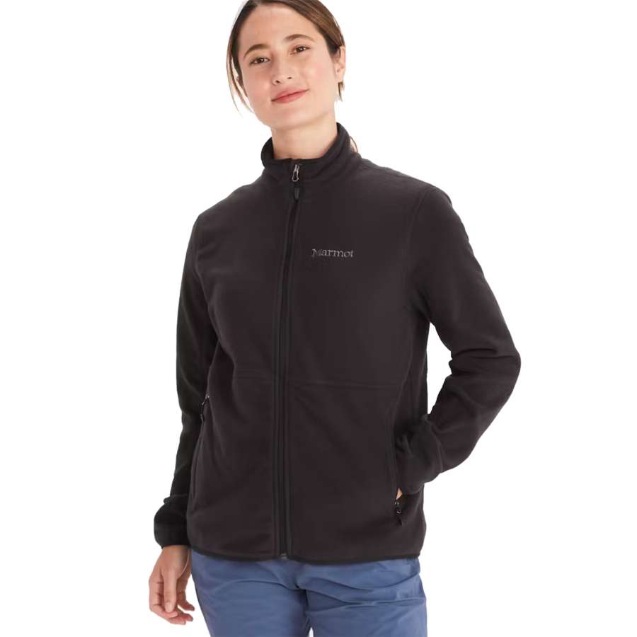 BLack - Marmot Wm's Rocklin Full Zip Jacket