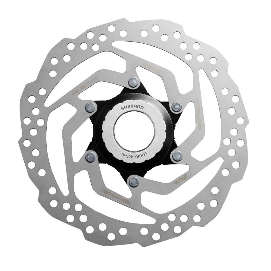 Silver - Shimano Rotor SM-RT10 - Center Lock
