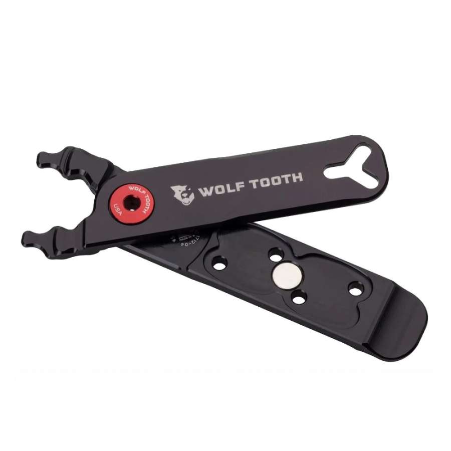 Red/Black - Wolf Tooth Master Link Combo Pliers