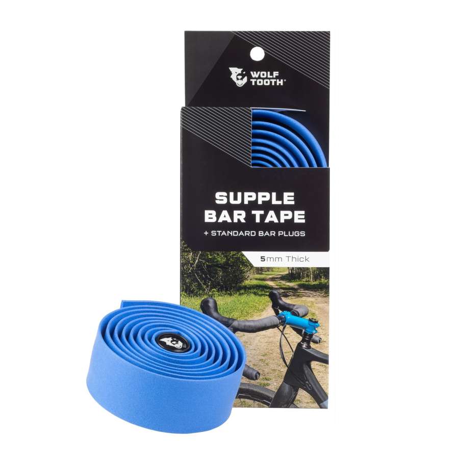 Blue - Wolf Tooth Supple Bar Tape