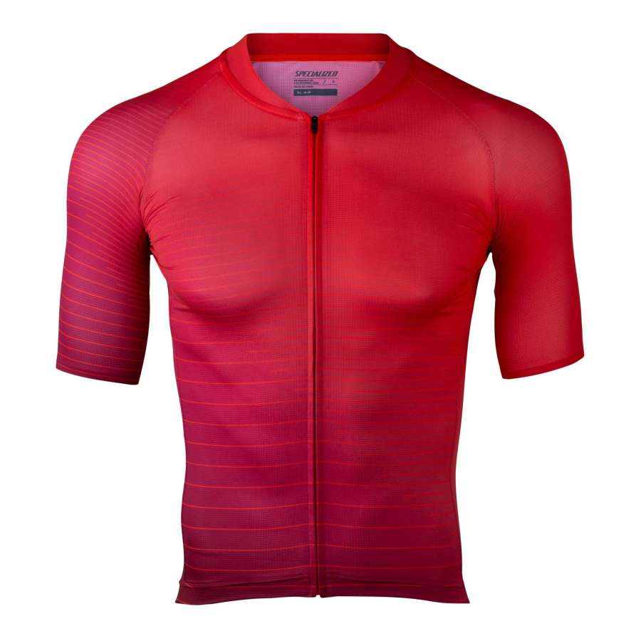 ROCKET RED/ CRIMSON ARROW - Specialized SL Air Jersey SS
