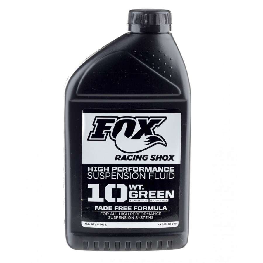 Green - Fox FOX Suspension Fluid - 10 WT