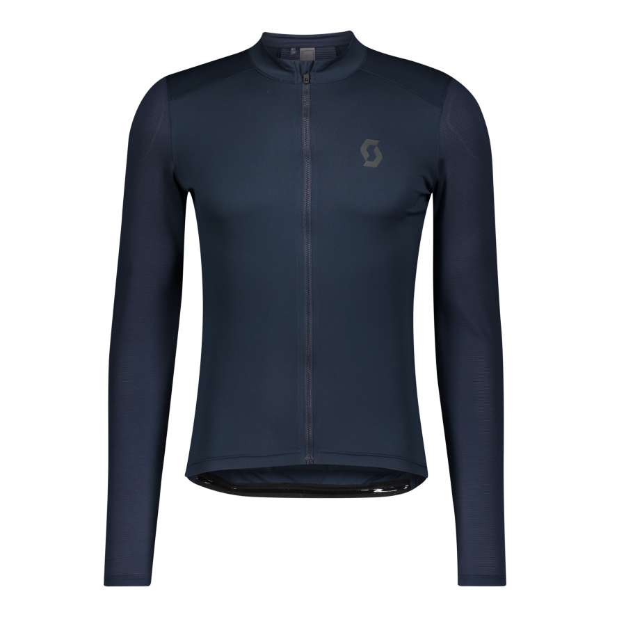 Midnight Blue/Dark Grey - Scott Shirt M's Endurance 10 L/SL