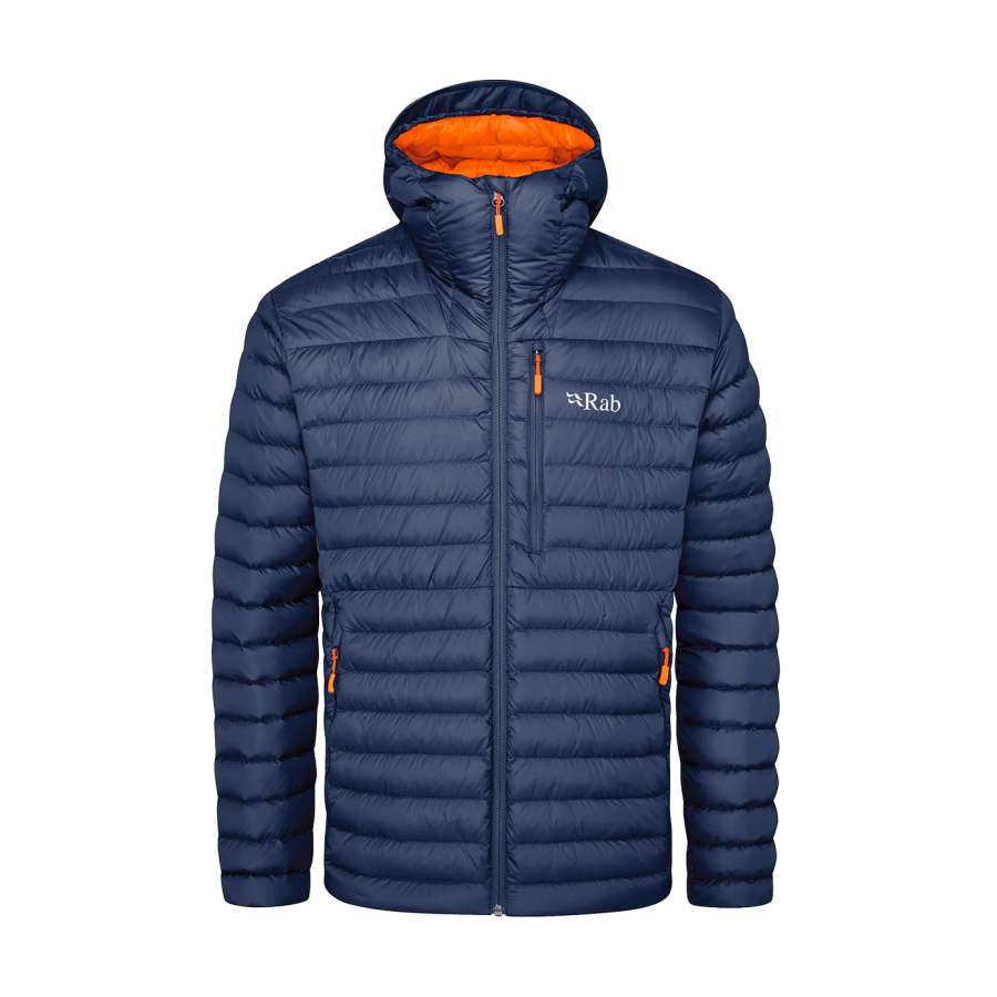 Deep Ink (Marmalade) - Rab Microlight Alpine Jacket