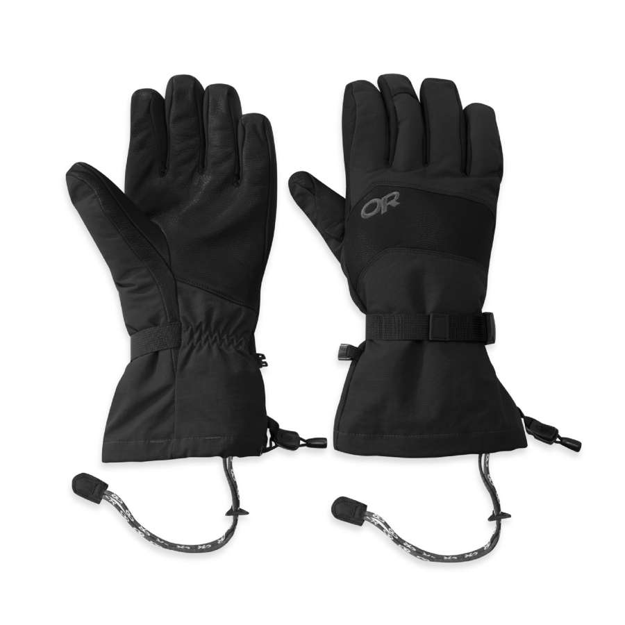 Black - Outdoor Research Men's Highcamp Gloves