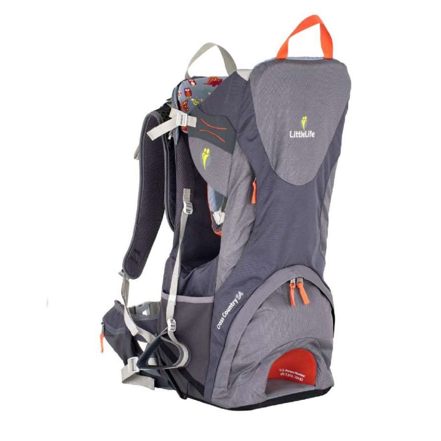 Grey - Littlelife Cross Country S4 Child Carrier