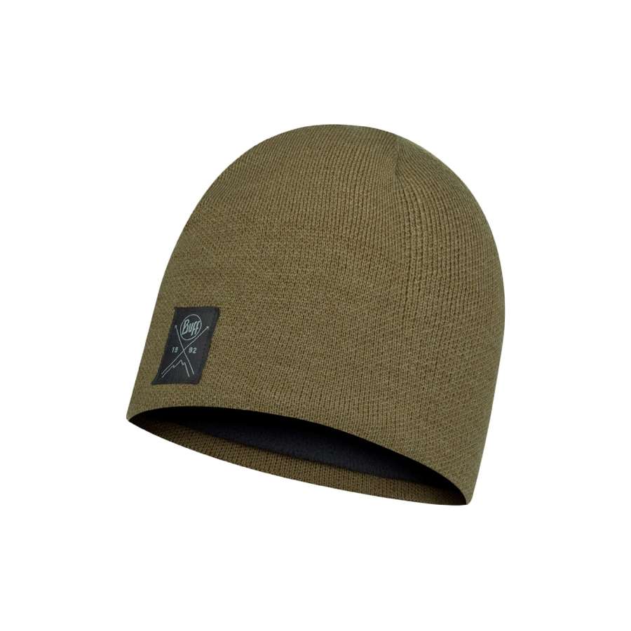 Solid Bark - Buff® Knitted & Fleece Hat Solid