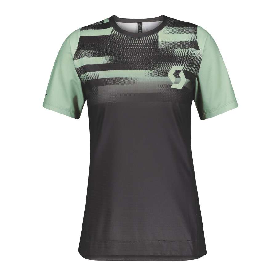 Dark Grey/Pistachio Green - Scott Shirt W's Trail Vertic Pro s/sl