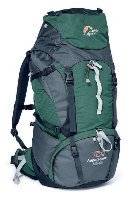 CROCODILE GREEN/ BURNT OLIVE - Lowe Alpine TFX Wilderness 65+15