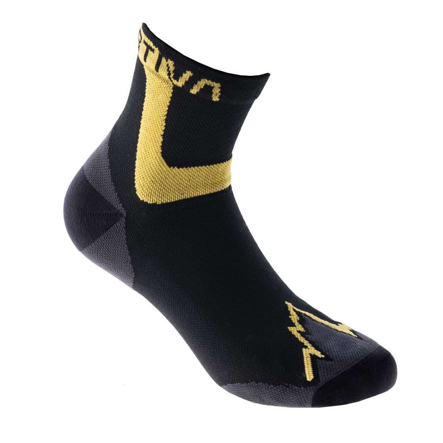 Black/Yellow - La Sportiva Ultra Running Socks