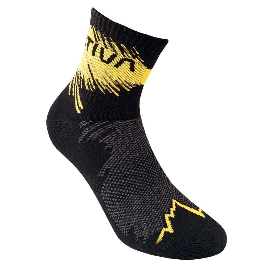Yellow/Black - La Sportiva Trail Running Socks