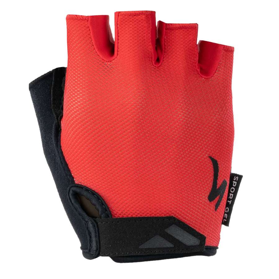Red - Specialized BG Sport Gel Glove SF