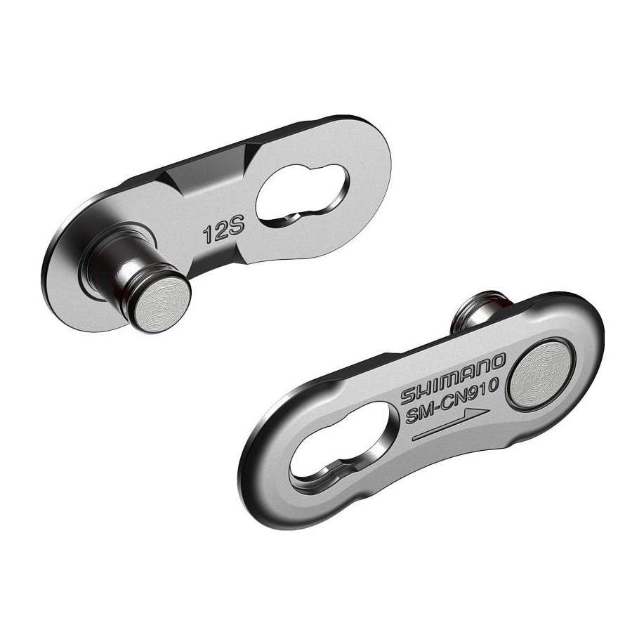 Silver - Shimano Quick Link SM-CM910- 12speed