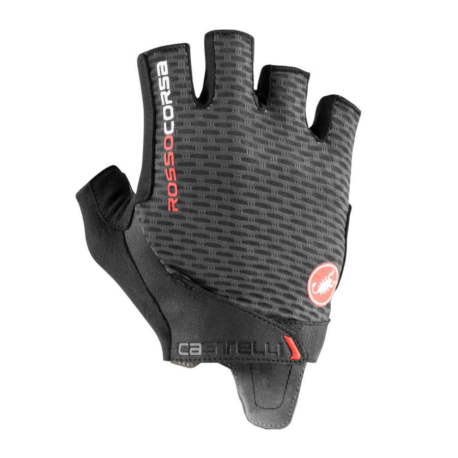 Dark Gray - Castelli Rosso Corsa Pro V Glove