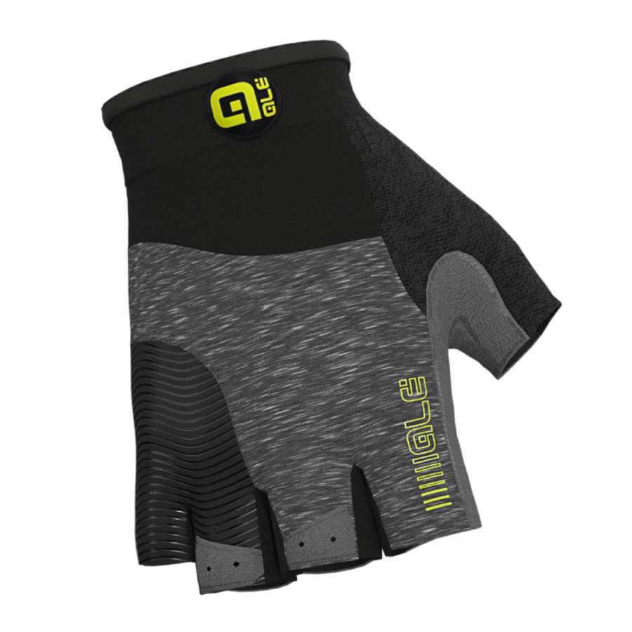 Melange/Fluo Yellow - Alé Comfort Gloves