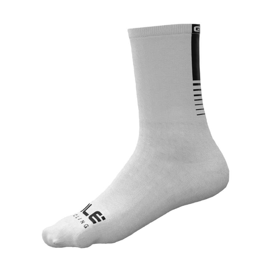 WHITE - Alé Light Socks 16cm