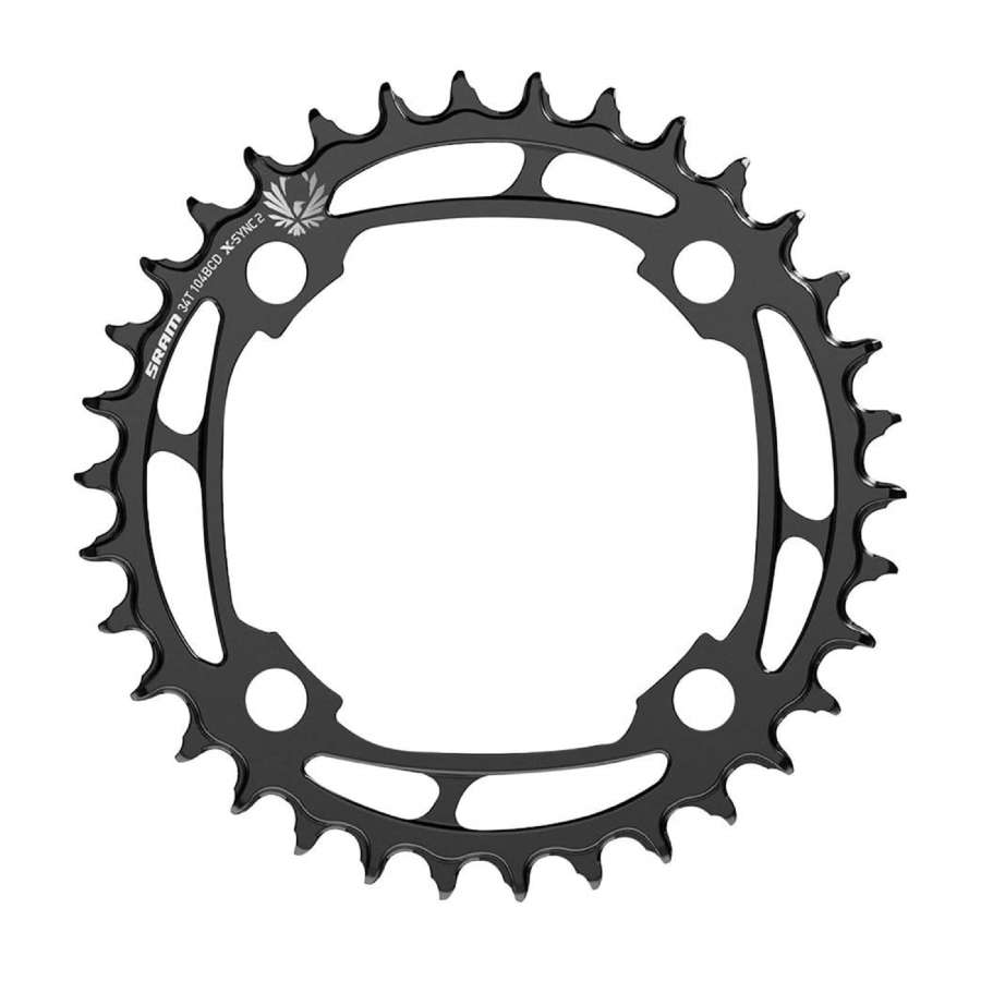 Black - SRAM SRAM X-SYNC 104 BCD
