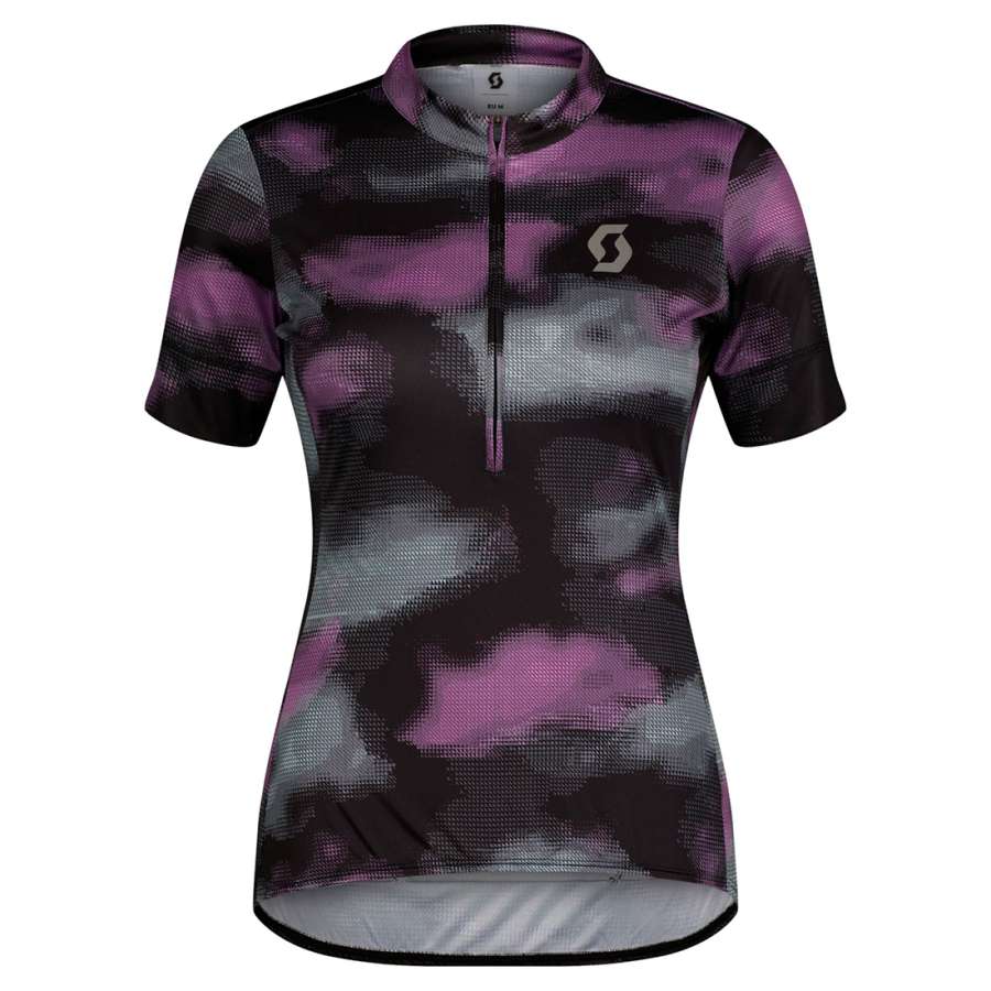 Black/Liquid Purple - Scott Shirt W's Endurance 10 S/sl
