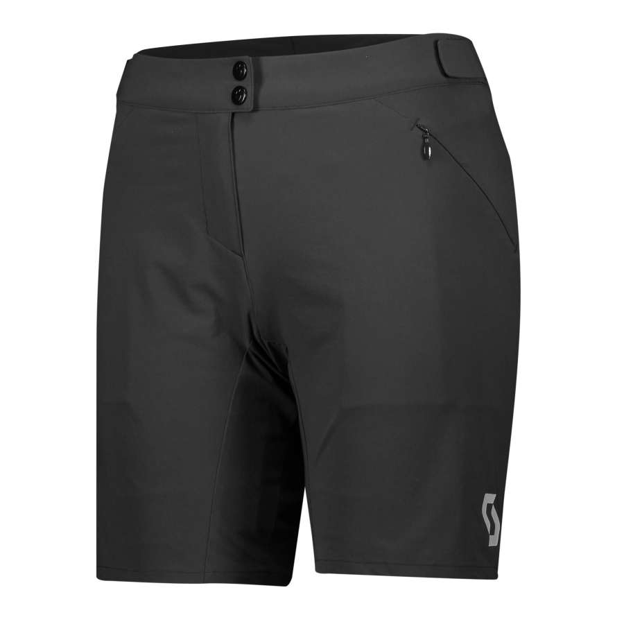 Black - Scott Shorts W's Endurance ls/fit w/pad