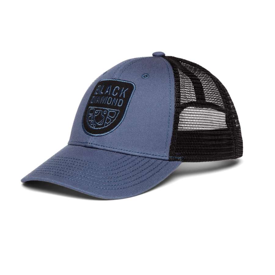 Ink Blue-Black - Black Diamond BD Low Profile Trucker Hat