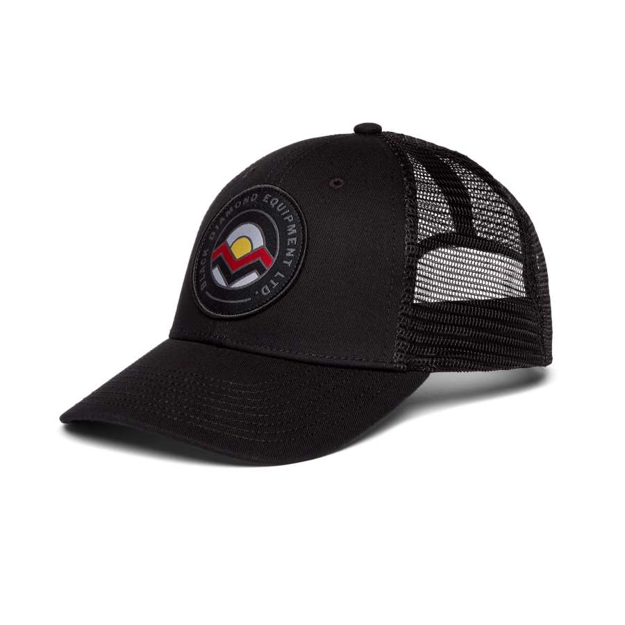 Black-Black - Black Diamond BD Low Profile Trucker Hat