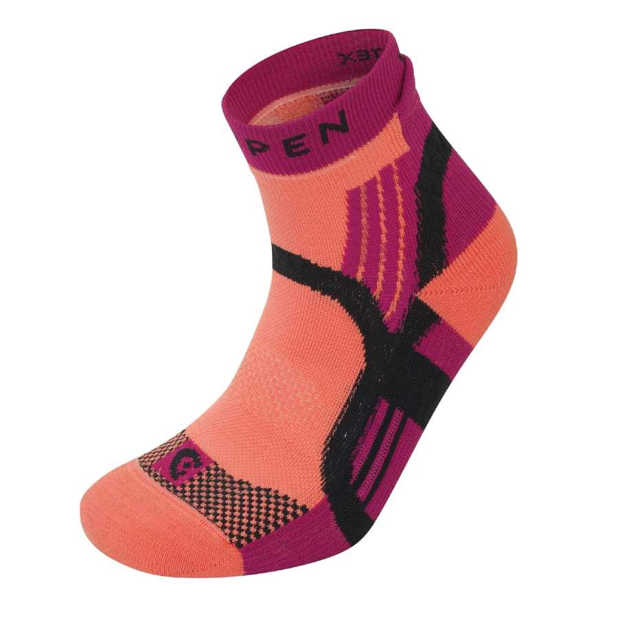 CORAL - Lorpen T3 Womens Trail Running Padded