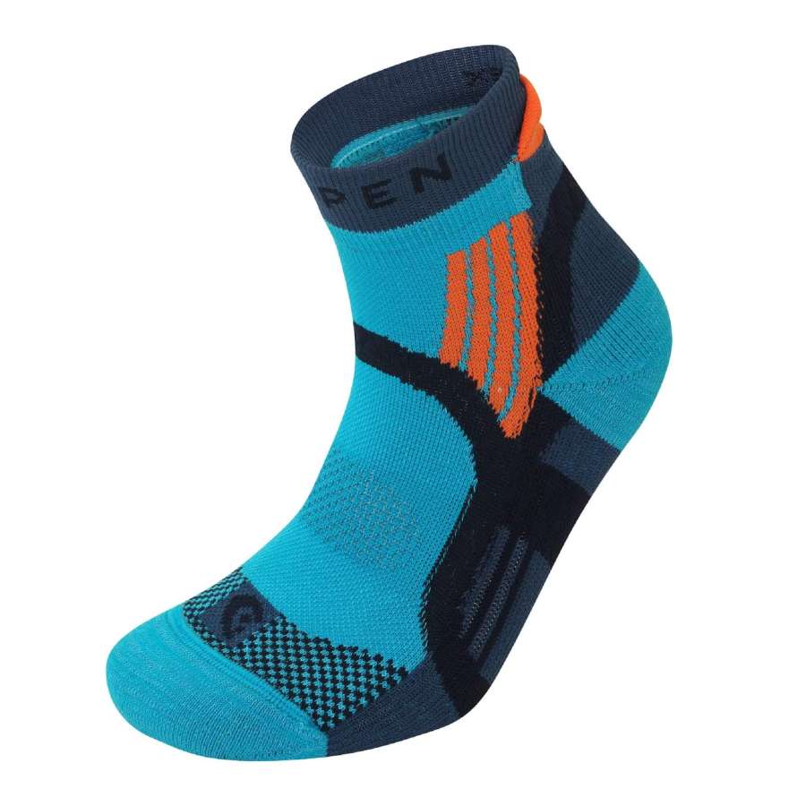 Turquoise - Lorpen T3 Womens Trail Running Padded