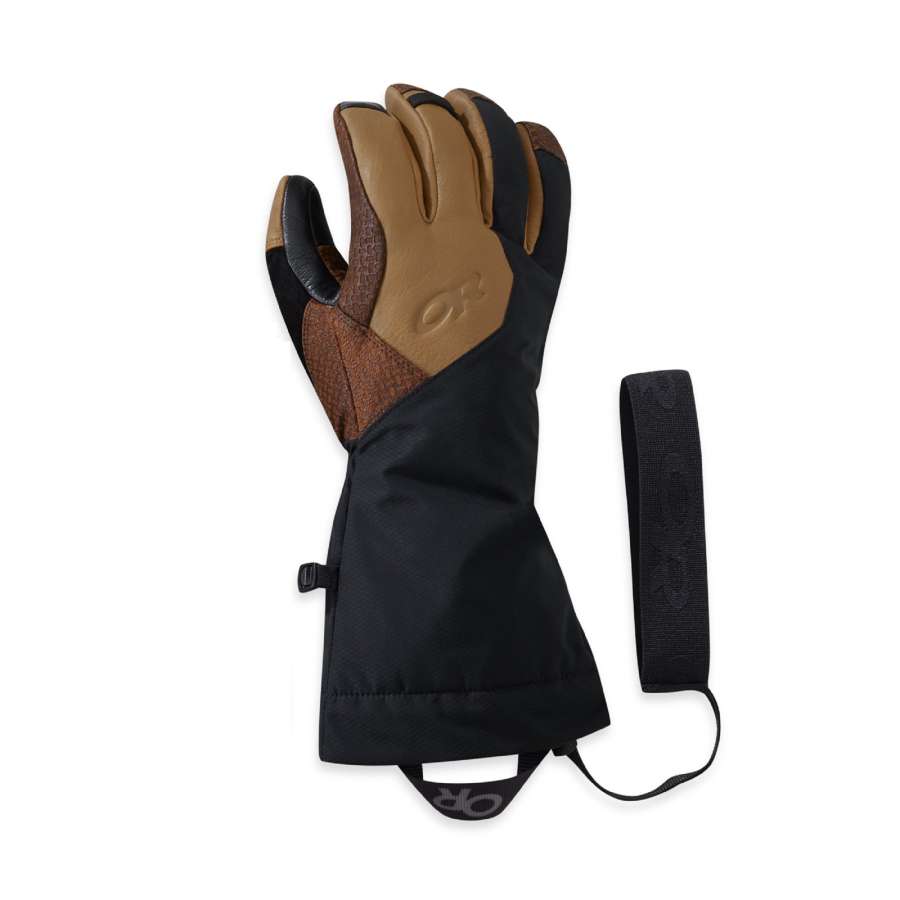 Black/Natural - Outdoor Research Women's Super Couloir Sensor Gloves