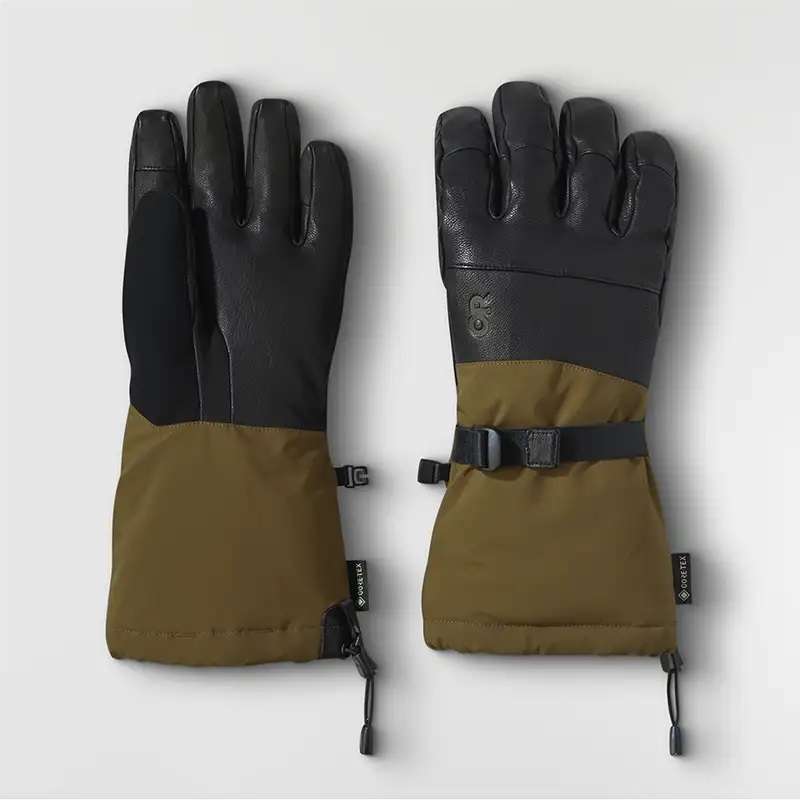 Saddle/Black - Outdoor Research Men's Carbide Sensor Gloves