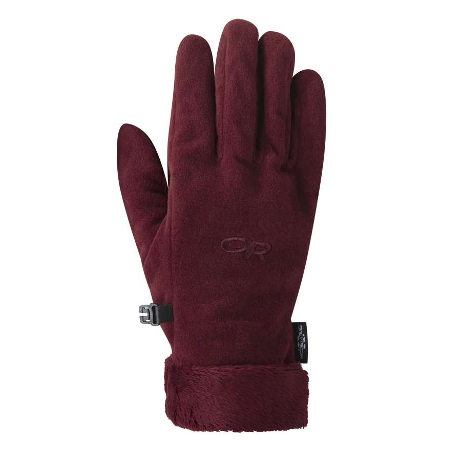 Madder - Outdoor Research Women's Fuzzy Sensor Gloves
