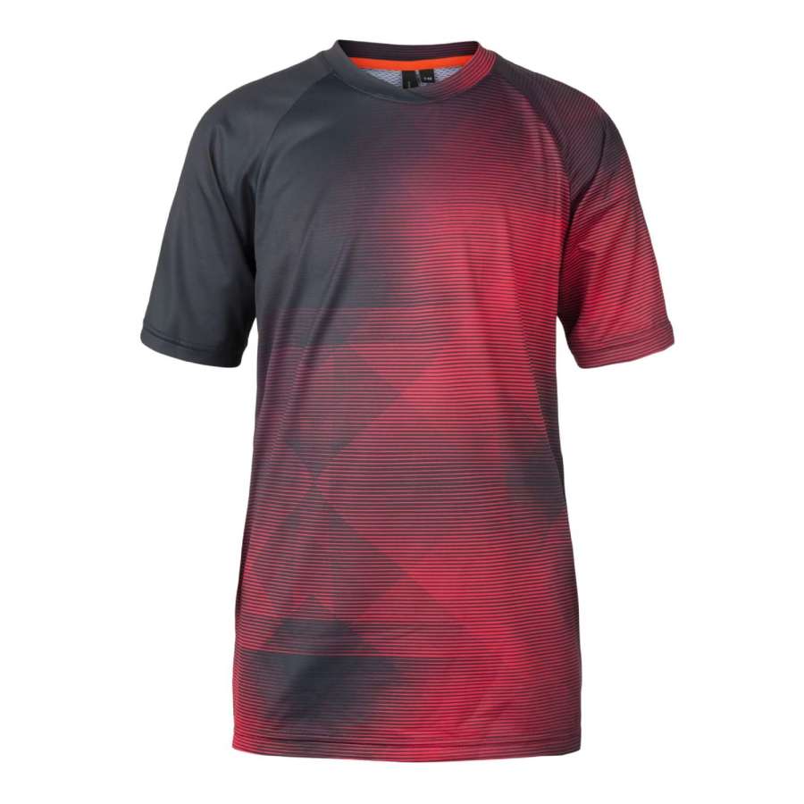Black/ Rocket Red Refraction - Specialized Enduro Grom Jersey SS YTH