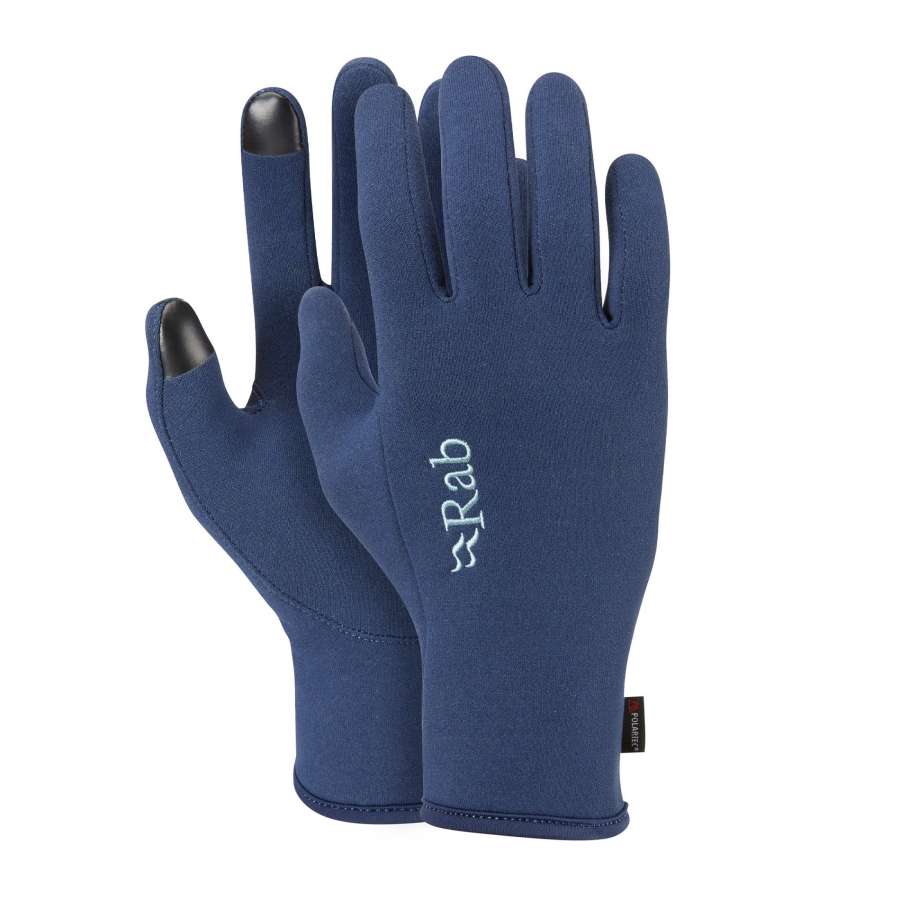 DEEP INK - Rab Power Strech Contact Gloves Wmns