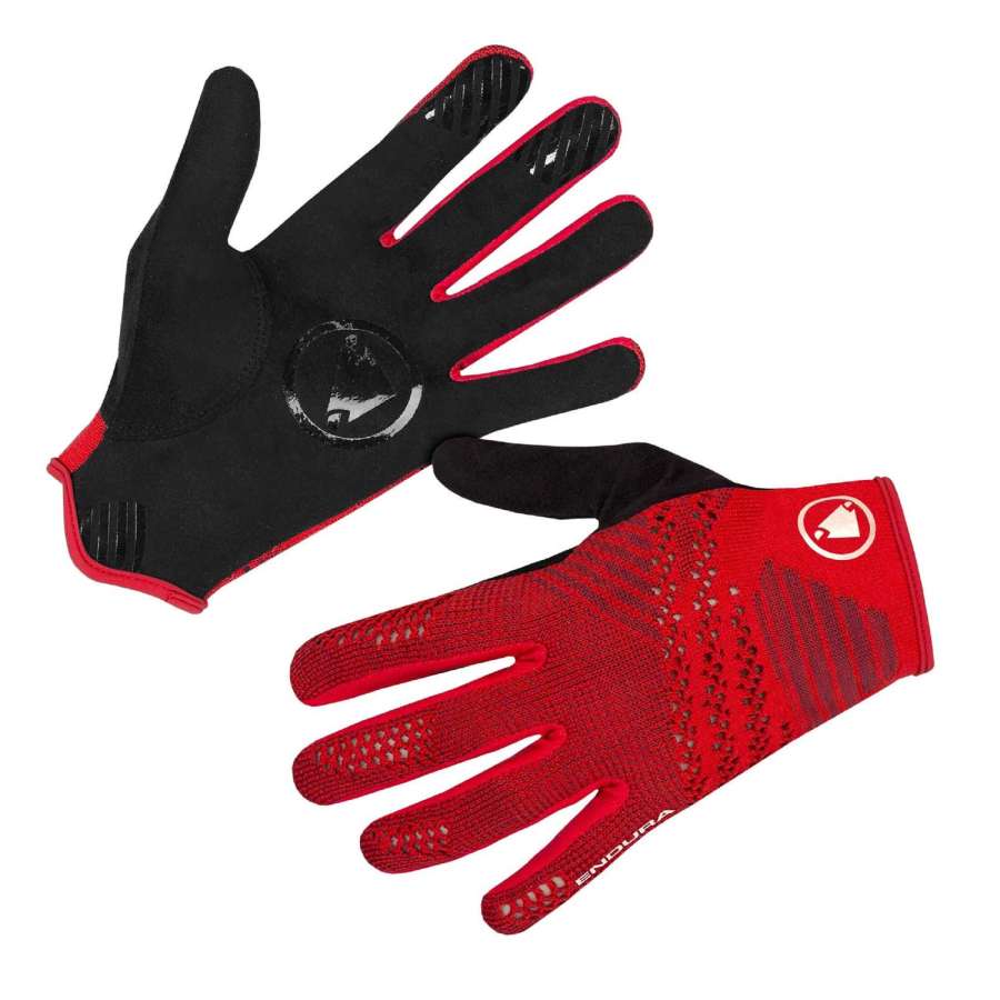 Rust Red - Endura SingleTrack LiteKnit Glove