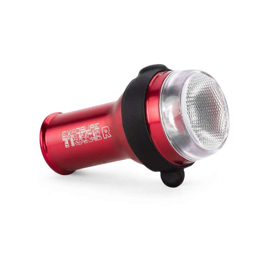 Red Metal - Exposure Lights TraceR - Rear light with DayBright