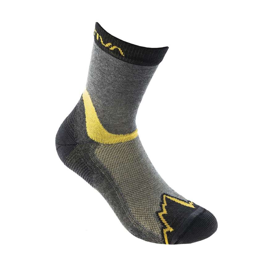 Black/Yellow - La Sportiva X-Cursion Socks