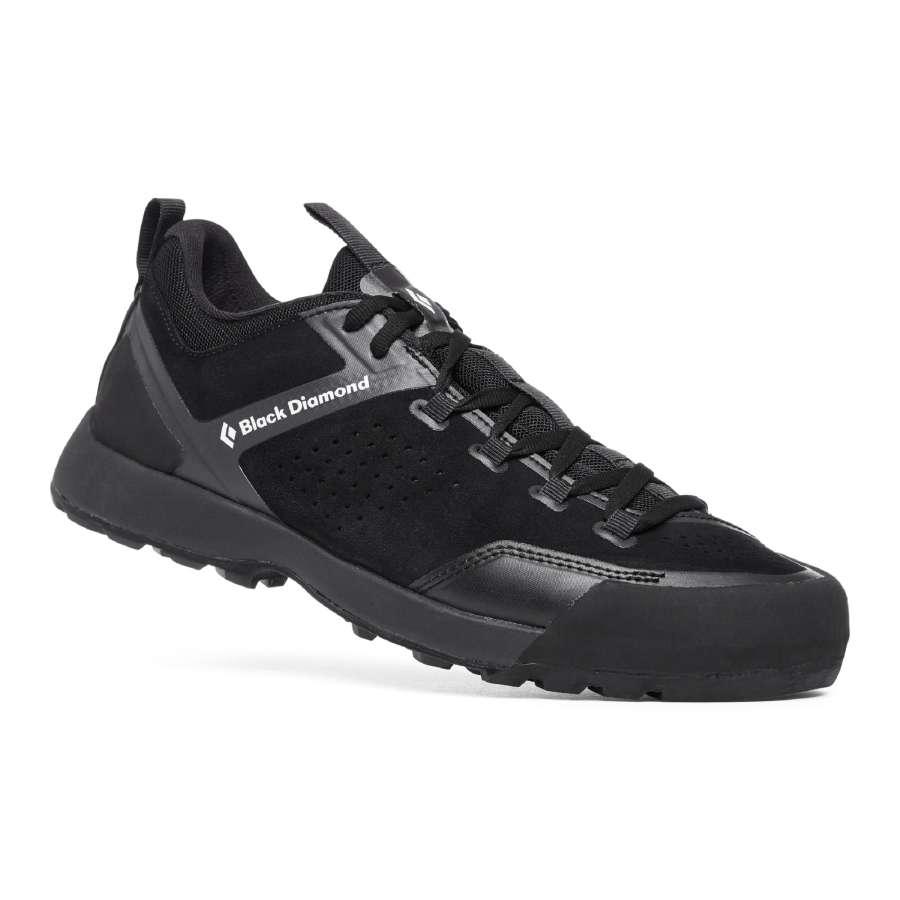 Black-Granite - Black Diamond Mission XP Leather M´s Approach Shoes - Zapatos de Aproximación