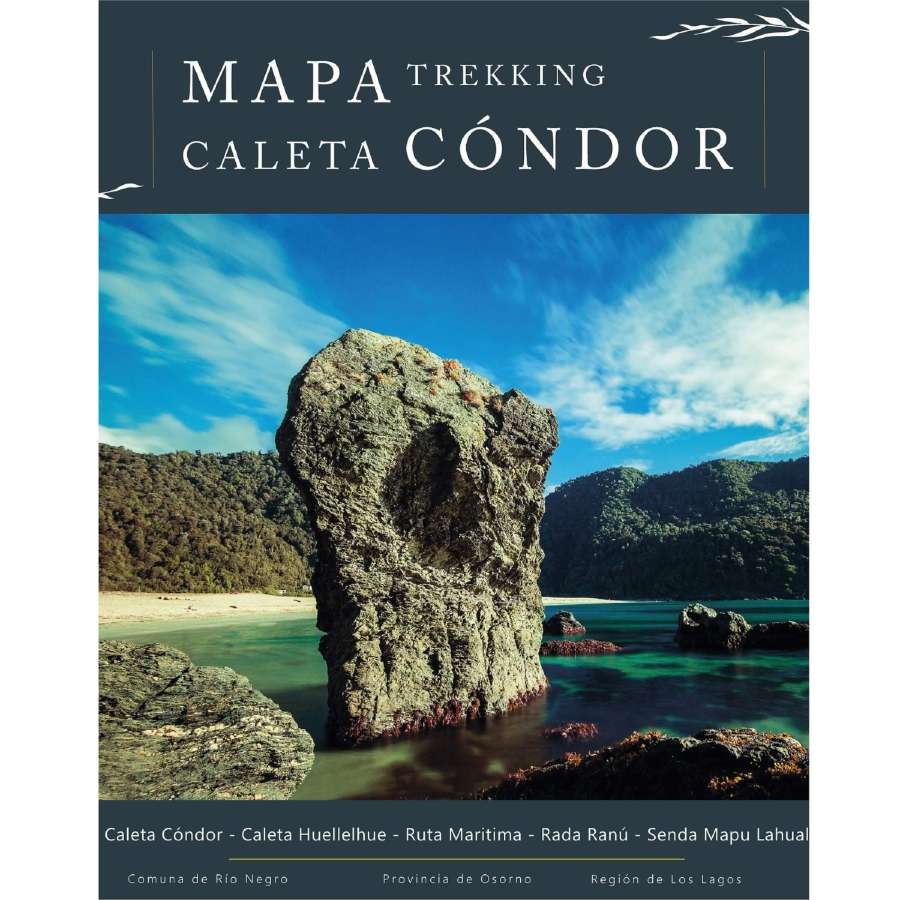 Caleta Cóndor - Andesprofundo Mapa Trekking Caleta Cóndor