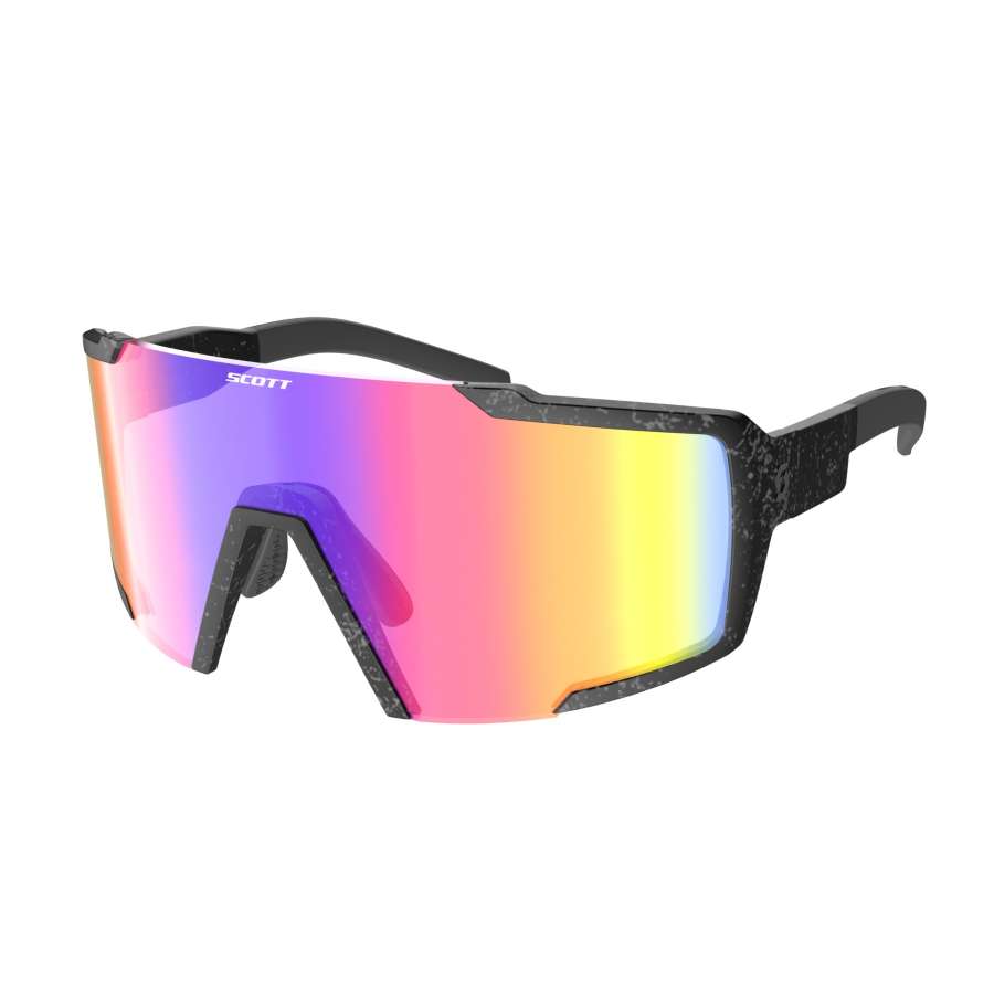 Marble Black / Teal Chrome - Scott Sunglasses Shield Compact