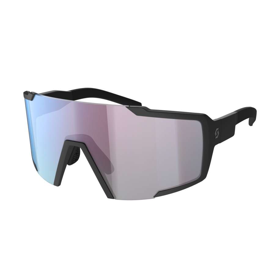 Black Matt/Blue Chrome Enhancer - Scott Sunglasses Shield Compact
