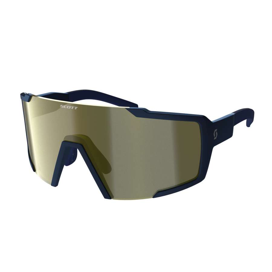 Submariner Blue/Gold Chrome - Scott Sunglasses Shield Compact