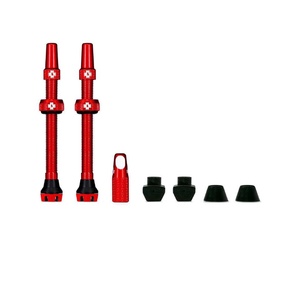 Red - Muc-Off Tubeless Valves
