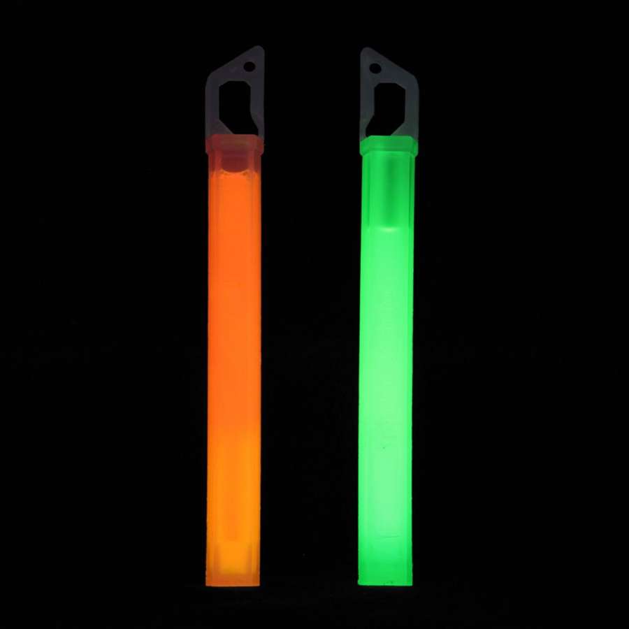  - Lifesystems 15H Glow Sticks – Green/Orange (2 Pack)