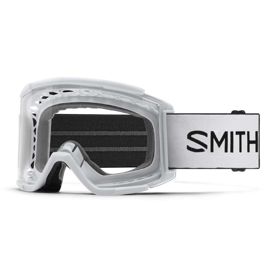 White / Clear lens - Smith Squad MTB