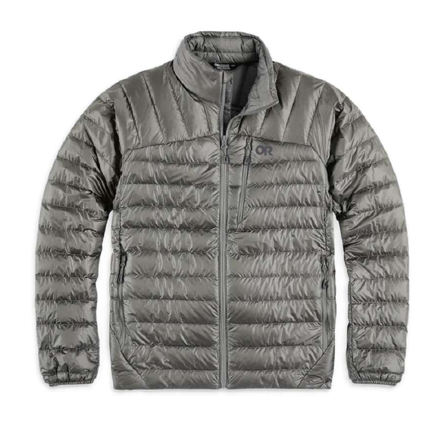 Pewter - Outdoor Research Men's Helium Down Jacket