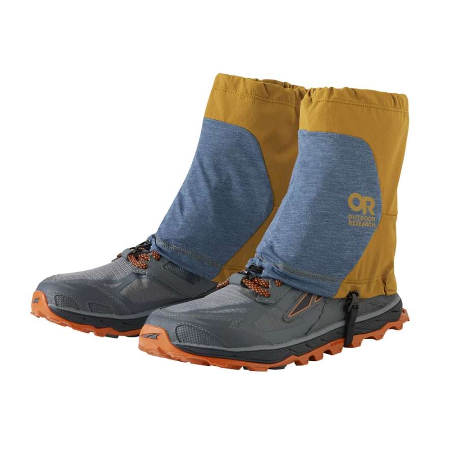 NAVAL BLUE HEATHER/TAPENADE - Outdoor Research Ferrosi Hybrid Gaiters