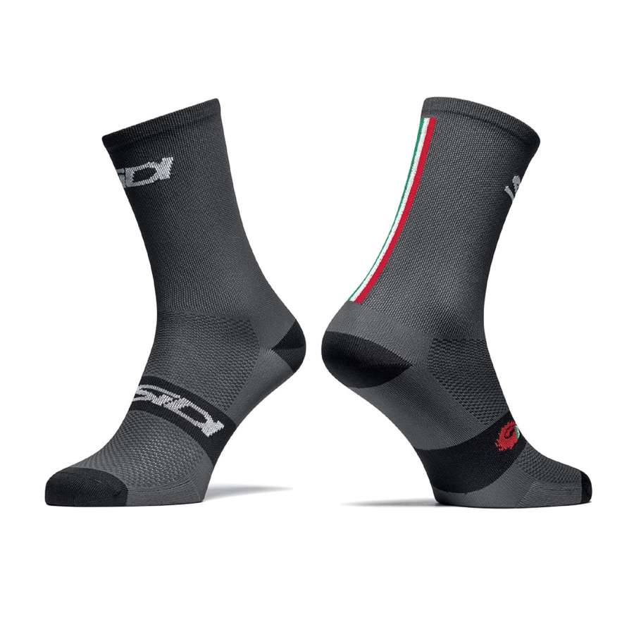 Grey Black - Sidi Trace Socks 15 cm